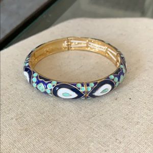 Stella & Dot stretch enamel bracelet